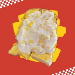 ปังปิ้งแผ่นเนยครีมข้าวโพด