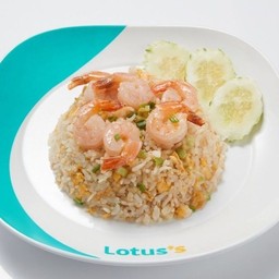 ข้าวผัดกุ้ง,หมึก (โปรดระบุมาค่ะ)- ครัวกระเพราหอม (อาหารตามสั่ง)