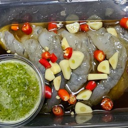 กุ้งดองน้ำปลากวนไซด์ S