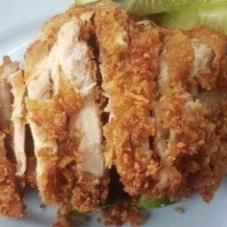 ไก่ทอดสับเปล่า - ข้าวมันไก่ พ.เจง กิสข่าน