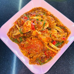 ปูม้าผัดพริกเผา