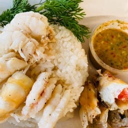 กุ้งเผาดวงดีสันทราย