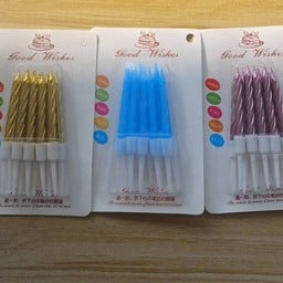 เทียนเล็กมินิ คละสี