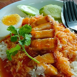 ข้าวมันไก่สเปน