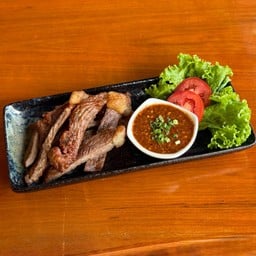 เนื้อแดดเดียวทอด