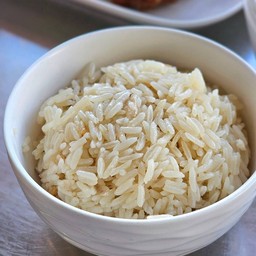 Plain rice