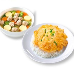 ข้าวไข่เจียว-แกงจืด มุมอร่อยแกงชุด