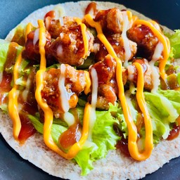 เคบับไก่ทอดสไปซี่