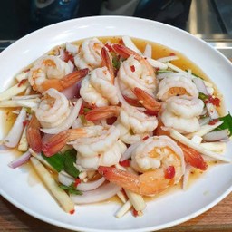 ยำกุ้งสุก