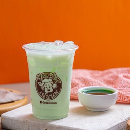นมน้ำเขียว (เย็น)