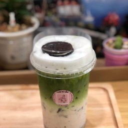 ชาเขียวลาเต้โอริโอ้
