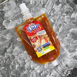 น้ำจิ้มกุ้งเผา ซองมีฝา