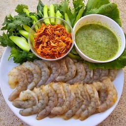 กุ้งแช่น้ำปลาไซด์ L