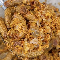 ไส้อ่อนทอดกระเทียม