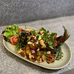 [อร่อยซ่ากับโค้ก] ปลากะพงรำวง +  โค้ก ออริจินัล (กระป๋อง) 