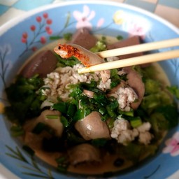 ต้มเลือดหมูนายเดี่ยว เขาหินซ่อน
