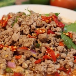 ยำหมูสับล้วน