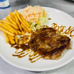 หมูพริกไทยดำ 1 ชิ้น