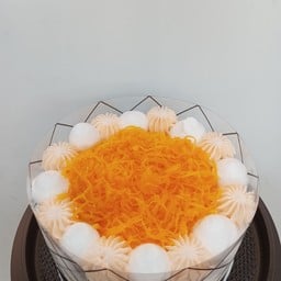 ครึ่งปอนด์ เค้กนมสด ฝอยทอง