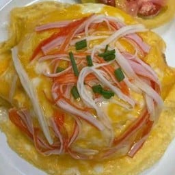 ข้าวไข่ข้นปูอัด