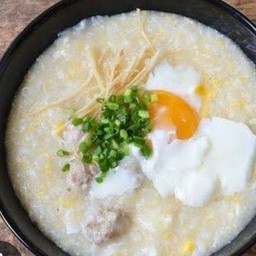 โจ๊กหมู หมูทอด บางพลี