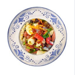 ยำใส้กรอก