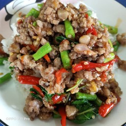 ข้าวกระเพราหมูสับ