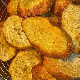 กรือโป๊ะทอดหั่นแว่นชุด10ชิ้น เขย่าผงปาปิก้า,ชีส,สไปซ์ซี่วิ้งแซ่บ