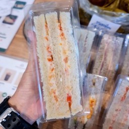 แซนวิชปูอัดไข่กุ้ง