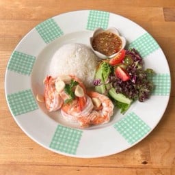 ข้าวกุ้งผัดเนย✌️