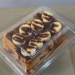 ปังปิ้งชอคโก้+กล้วยหอม