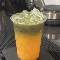 มัทฉะน้ำส้ม