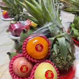 ชุดไหว้ ผลไม้5อย่าง