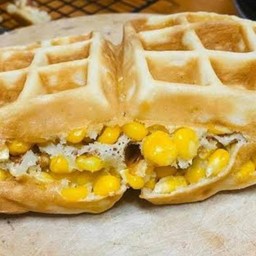 วาฟเฟิลข้าวโพด