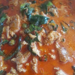 แพนงเนื้อ ราดข้าว