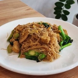 ผัดซีอิ้ว มังสวิรัติ