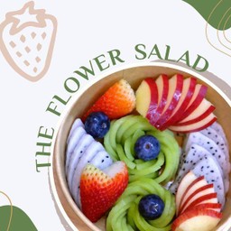The flower salad สลัด ผลไม้