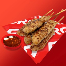 หมูสับย่างพรีเมี่ยม 5 ไม้+ข้าวเหนียว