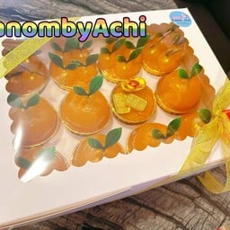 วุ้นส้มนมสดเซท 12ถ้วย สั่งล่วงหน้า 8 ชม