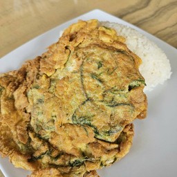ข้าวไข่เจียวชะอม
