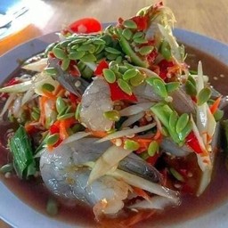 ครัวพรพรรณ/อาหารตามสั่ง/ส้มตำเด็ดๆ ทุ่งกราด