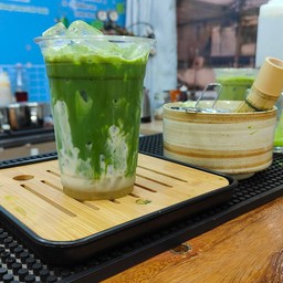 มัทฉะลาเต้ (เกรดพิธีการ) นำเข้าจากญี่ปุ่น