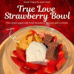 True Love Strawberry Bowl