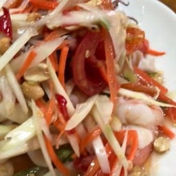 ตำไทยกุ้งสุก