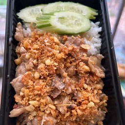 หมูทอดกระเทียม