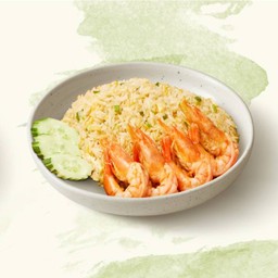 ข้าวผัดกุ้งตะหลิว