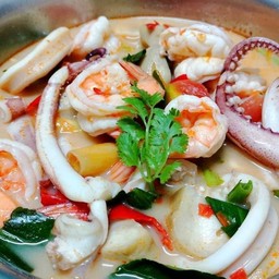 ต้มยำทะเล-รวมมิตร[น้ำข้น]
