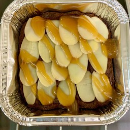 บราวนี่อัลมอนด์คาราเมล