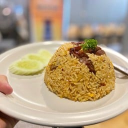 ข้าวผัดเนื้อแดดเดียว