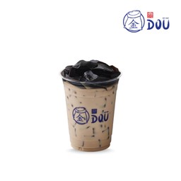 นมสดเฉาก๊วยเย็น